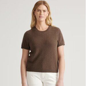 Quince Mongolian Cashmere Tee Size S